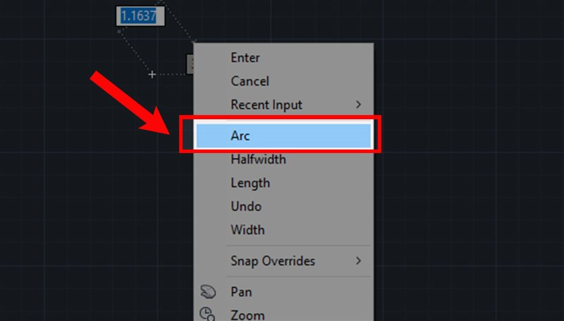 Cách vẽ đường cong trong Cad bằng lệnh Pline