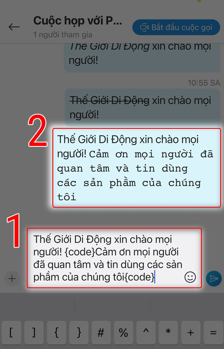 Thủ thuật Skype: Làm chủ định dạng văn bản in đậm, in nghiêng, gạch chân