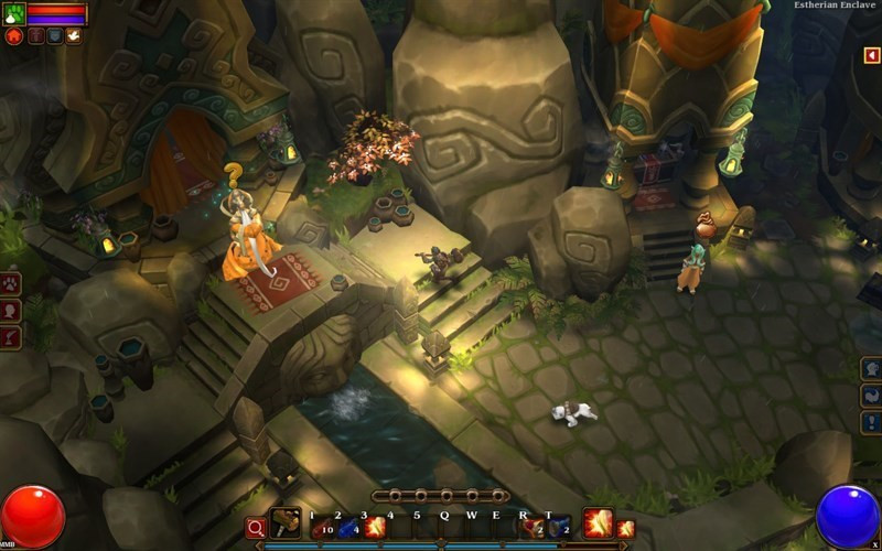 Cảnh quan trong Torchlight II