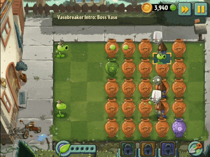 c&aacute;ch chơi VaseBreaker trong PVZ2