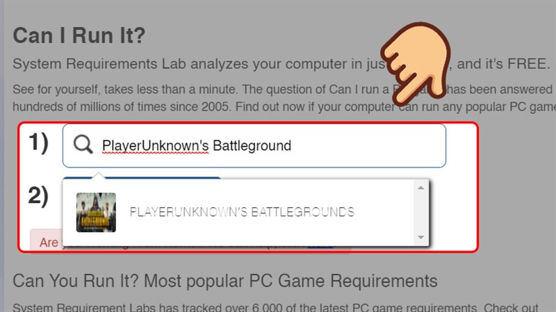 C&aacute;ch kiểm tra cấu h&igrave;nh m&aacute;y bạn c&oacute; thể chơi được PUBG hay kh&ocirc;ng 2