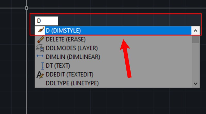 C&aacute;ch thiết lập đường đo k&iacute;ch thước Dimension trong AutoCAD