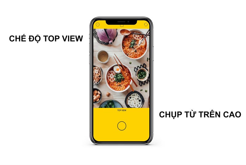  chế độ chụp top view độc đáo