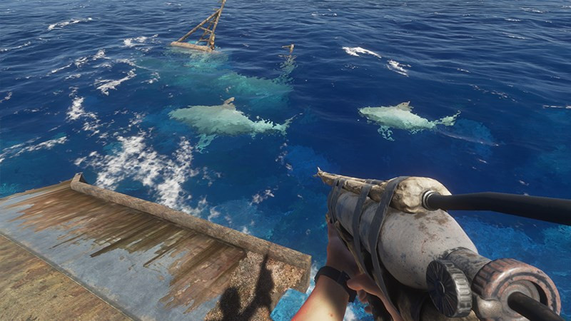 Chế tạo vũ khí trong Stranded Deep