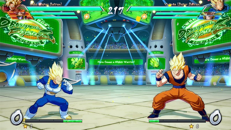 Chiến đấu 1vs1 trong DRAGON BALL FighterZ