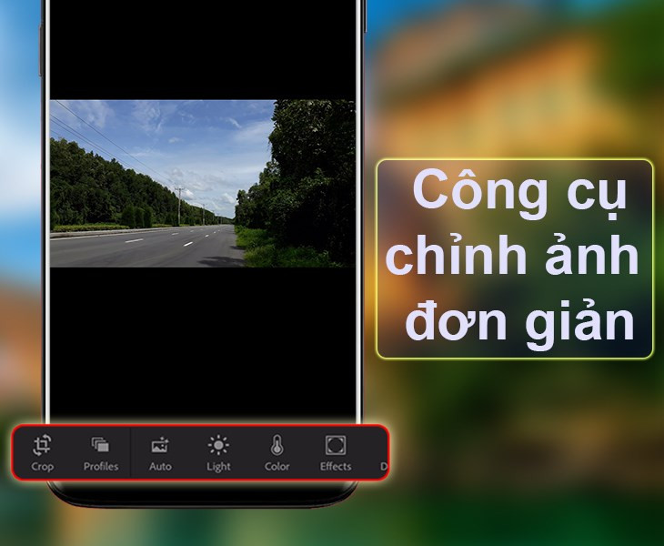 Chỉnh sửa ảnh cơ bản trên Lightroom