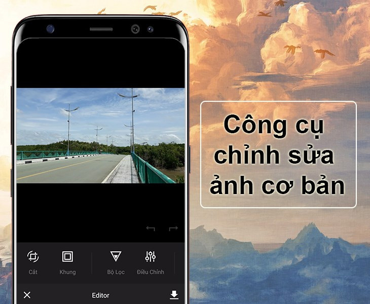 Chỉnh sửa ảnh cơ bản với Ephoto 360