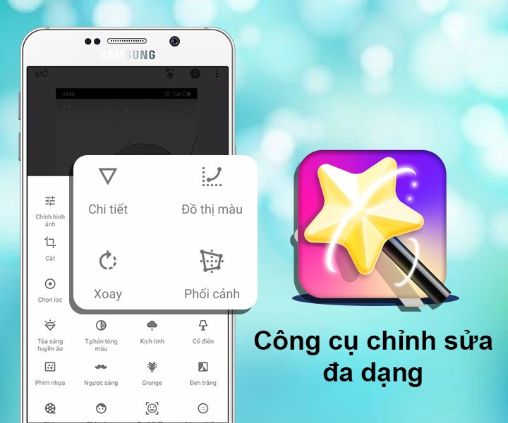 Chỉnh sửa ảnh với 29 công cụ