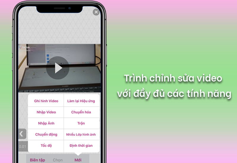 Chỉnh sửa video bằng Video Star