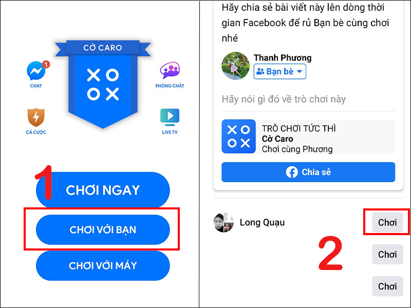 Chơi với bạn