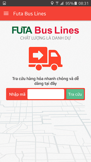 Chọn vị trí chỗ ngồi/nằm trên FUTA Bus