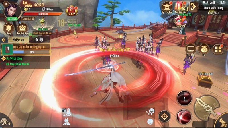 Chủ đề MMORPG đa dạng