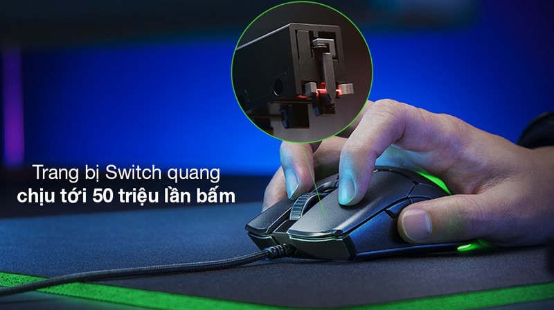 Chuột C&oacute; D&acirc;y Gaming Razer Viper Mini