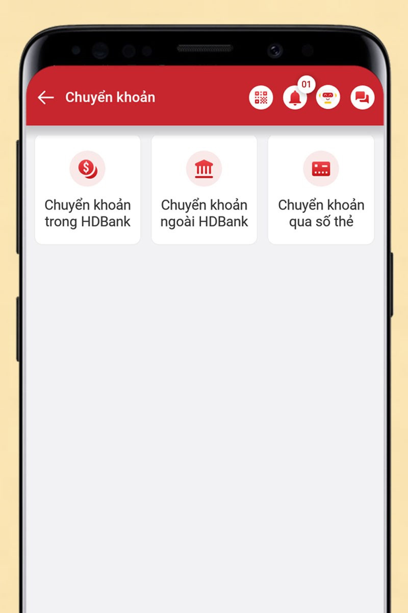Chuyển tiền nhanh chóng với HDBank