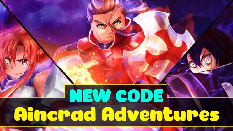 Code Aincrad Adventure mới nhất