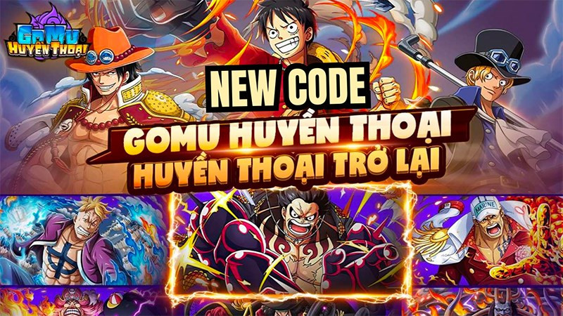 Code GOMU Huyền Thoại mới nhất 03/10/2024: Nhận quà khủng, bùng nổ sức mạnh!