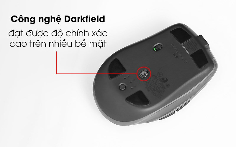 Công nghệ Darkfield cho phép di chuyển ở nhiều bề mặt