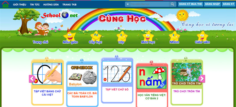 cunghoc.vn - Học toán lớp 5 online