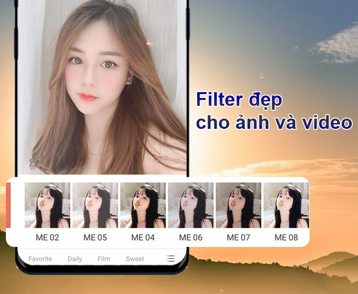 đa dạng, nhiều filter đẹp mắt tại Wuta Camera