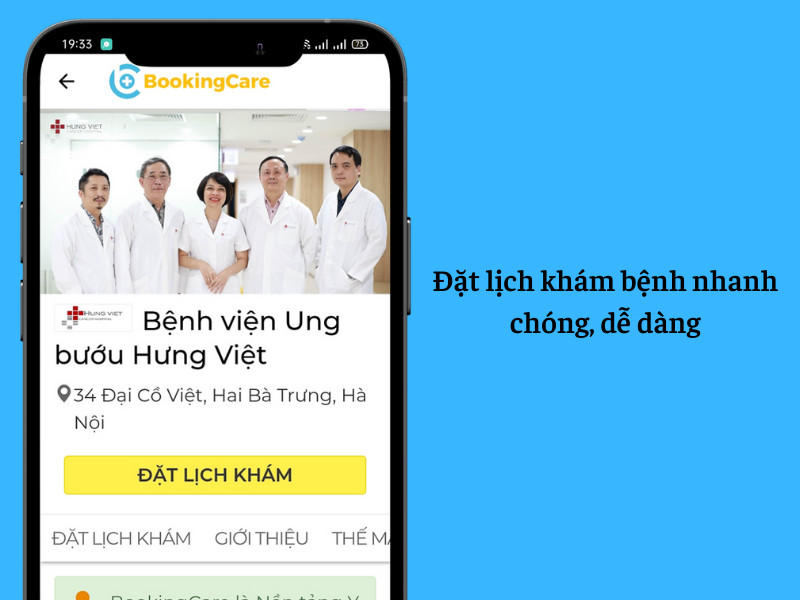 Đăng ký và đặt lịch khám bệnh nhanh chóng