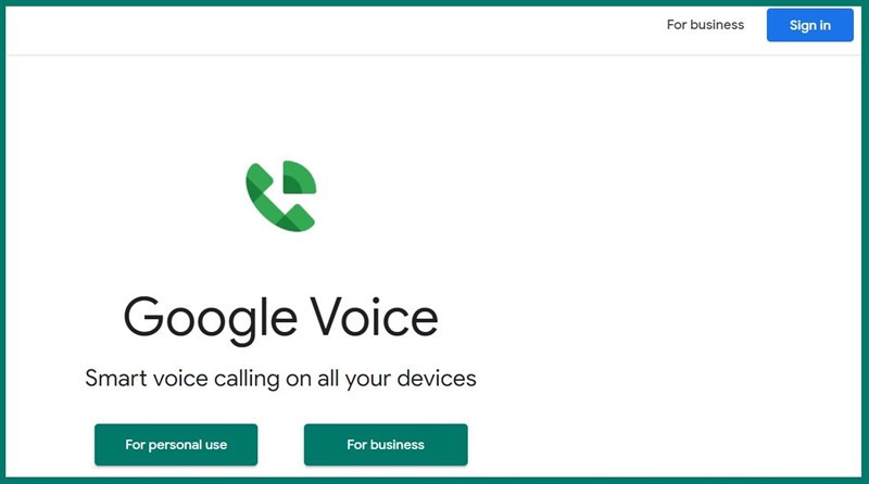 Đăng nhập t&agrave;i khoản Google Voice