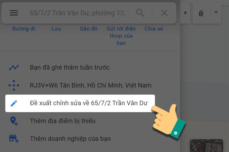 Đề xuất chỉnh sửa