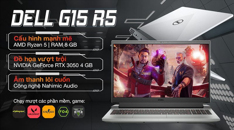 Top 6 Laptop Dell RTX 3050 Cấu Hình Khủng, Chiến Game Mượt Mà