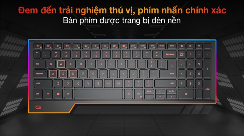 Đèn nền ấn tượng