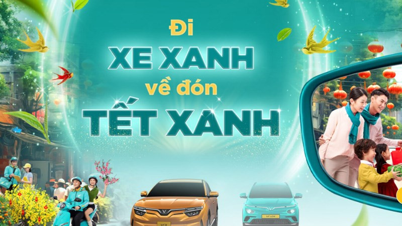 Di chuyển xanh cùng taxi Xanh SM