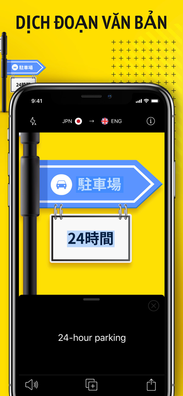 Dịch tiếng Anh bằng camera với Chụp & Dịch - Trình Biên Dịch