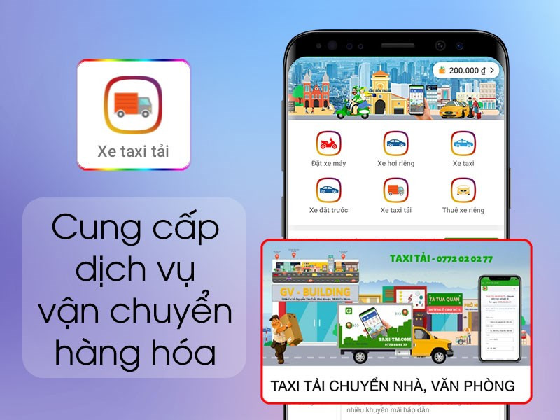 Dịch vụ xe tải của GV