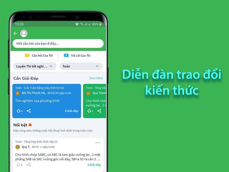 Diễn đàn trao đổi kiến thức