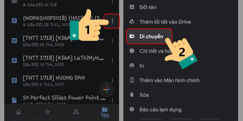 Tối Ưu Google Drive: Hướng Dẫn Tạo, Di Chuyển Và Sắp Xếp File, Thư Mục