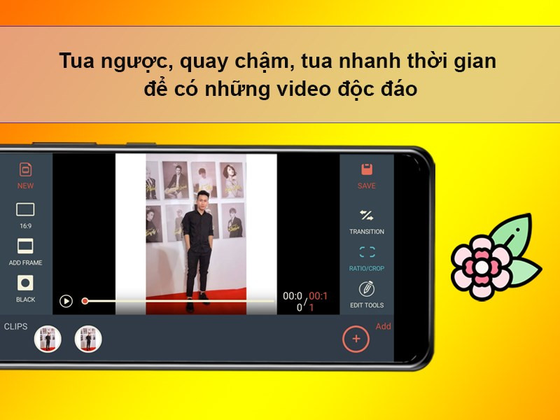 Điều chỉnh tốc độ video Filmora