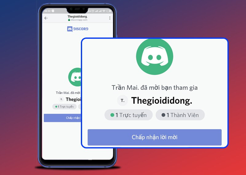 Discord giúp kết nối mọi người qua link chia sẻ, chỉ cần 1 cú nhấp