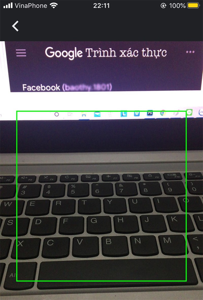 D&ugrave;ng camera qu&eacute;t m&atilde; vạch 