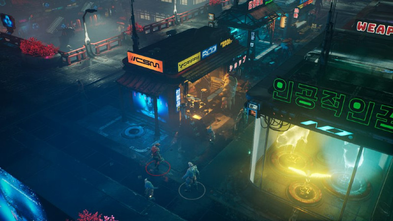 Đồ họa theo ph&oacute;ng c&aacute;ch hiện đại, c&ocirc;ng nghệ cao như Cyberpunk