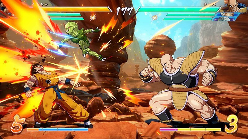 Đồ họa tuyệt đẹp trong DRAGON BALL FighterZ