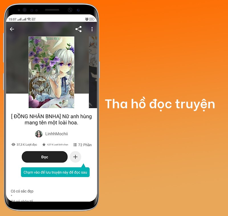 Đọc truyện online miễn phí trên Wattpad