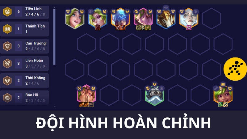 ĐỘI HÌNH Kalista Ti&ecirc;n Linh ho&agrave;n chỉnh