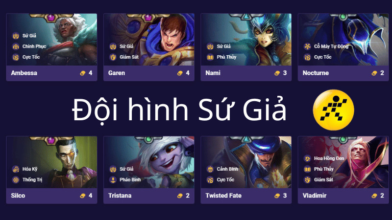 Đội hình Sứ Giả ĐTCL Mùa 13