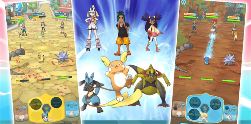 Đối thủ trong game Pokemon Master EX