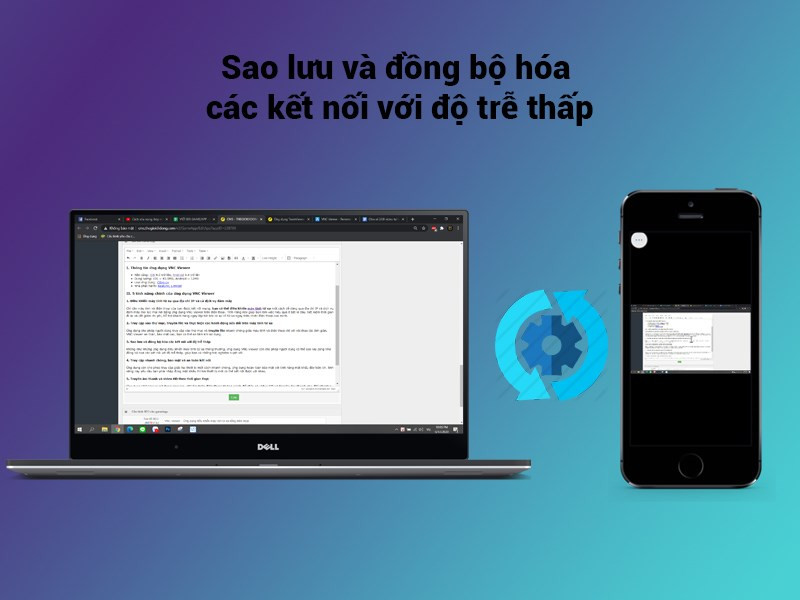 Đồng bộ hóa dữ liệu nhanh chóng và ổn định