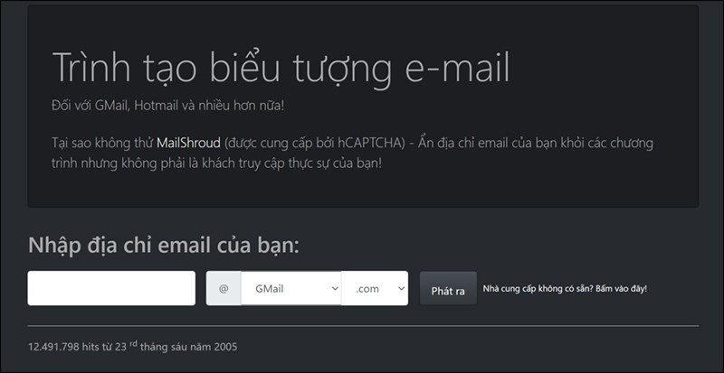 E-Mail Icon Generator: Tạo Icon Email Độc Đáo