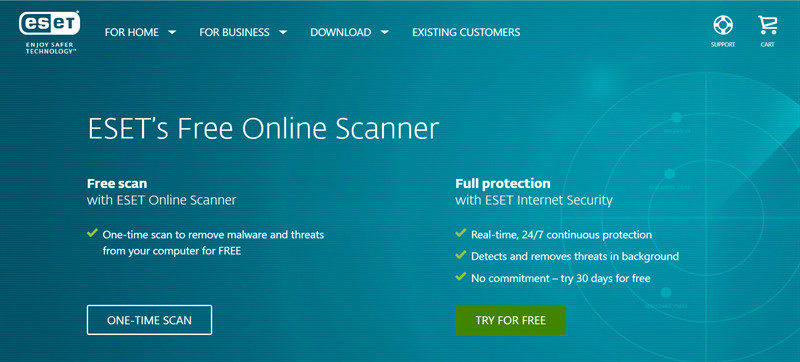 ESET Online Scanner - Diệt virus online