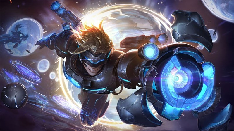 Ezreal tung chiêu cuối