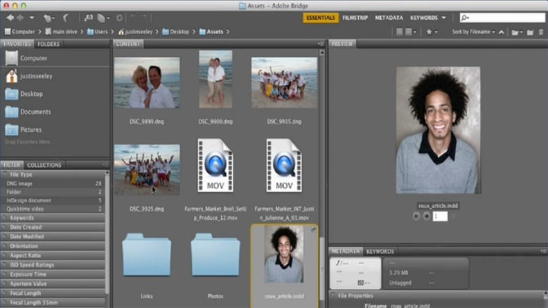 Khám Phá Adobe Bridge: Trợ Thủ Đắc Lực Cho Dân Thiết Kế