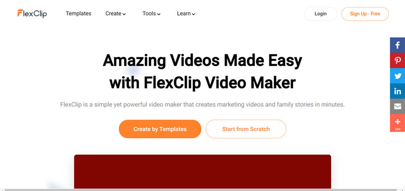 flexclip.com - Loại bỏ tiếng ồn cho video