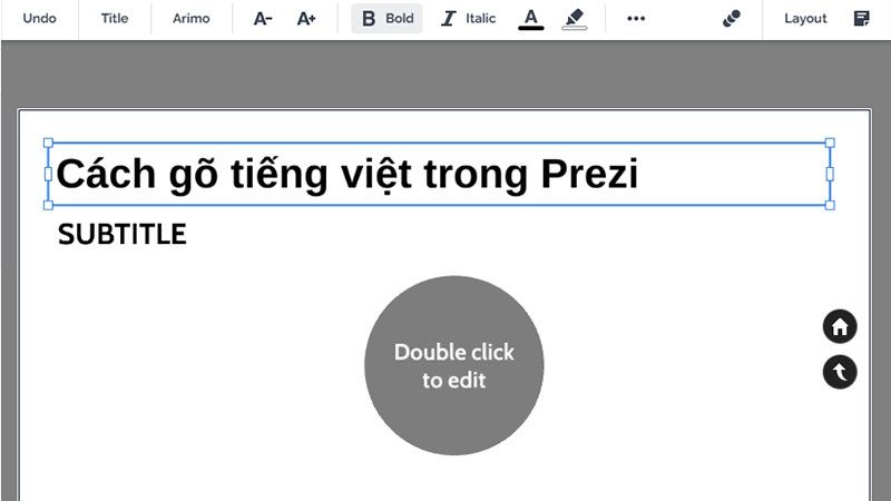 G&otilde; tiếng việt th&agrave;nh c&ocirc;ng