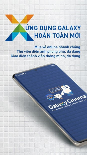 Galaxy Cinema: Đặt vé xem phim online nhanh chóng, tiện lợi